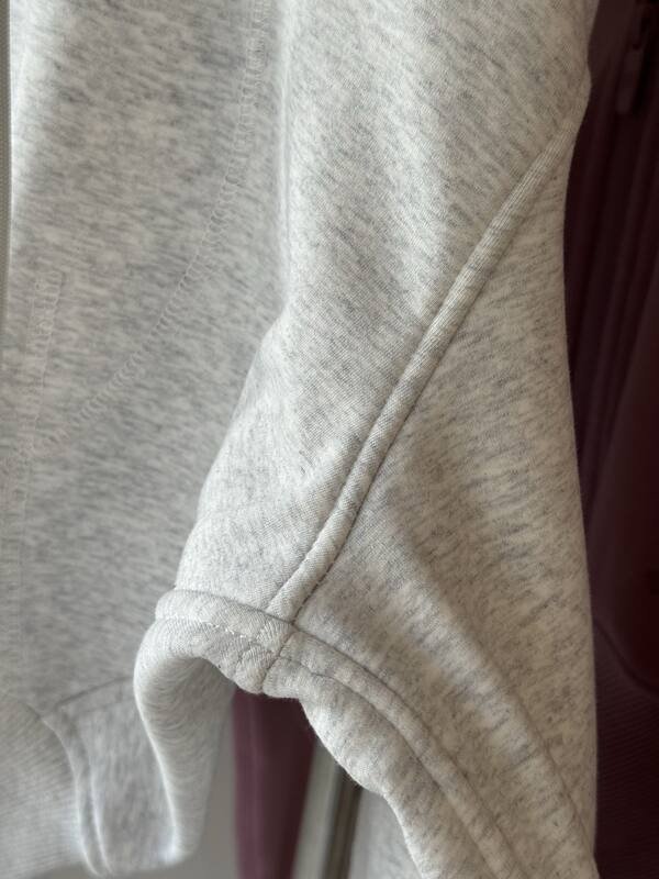 Lululemon veste lounge gris clair chine