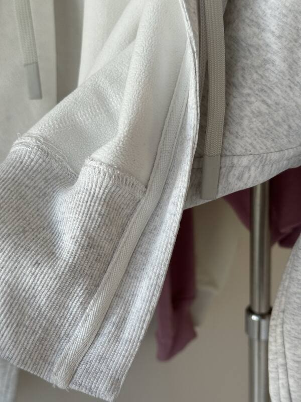 Lululemon veste lounge gris clair chine