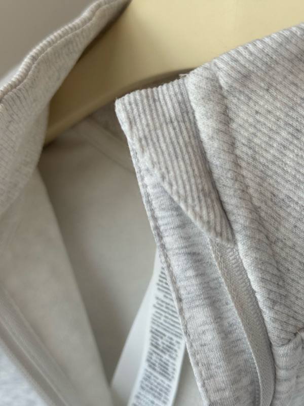 Lululemon veste lounge gris clair chine