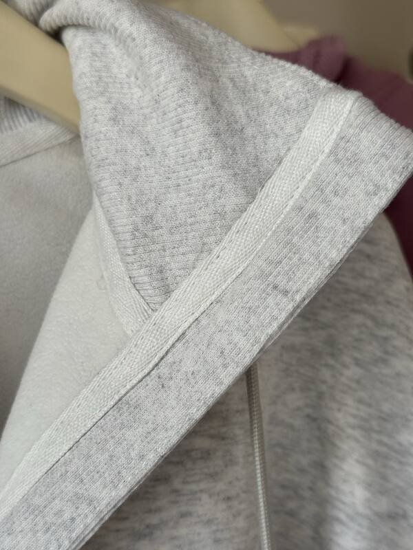Lululemon veste lounge gris clair chine