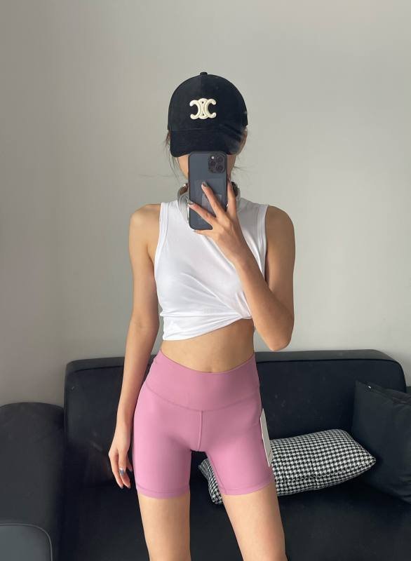 Lululemon Align shorts yoga rosa