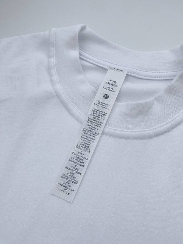 Lululemon t-shirt lounge blanc