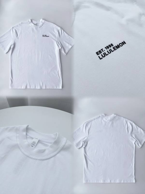 Lululemon t-shirt lounge blanc