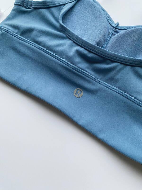 Lululemon Align sutia esportivo yoga azul