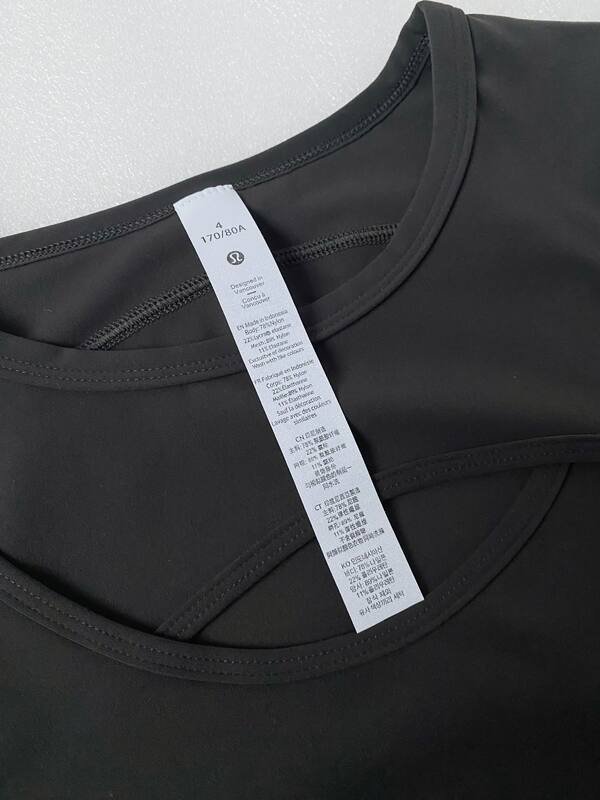 Camiseta Lululemon todos los dias gris oscuro