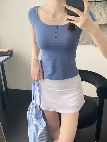 Lululemon t-shirt everyday blue