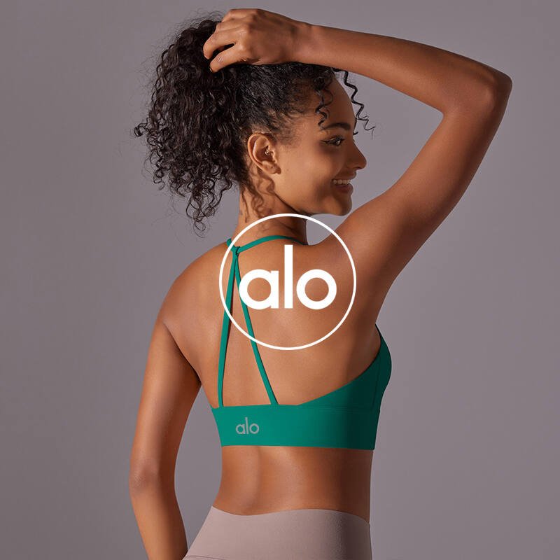 Sujetador deportivo Alo studio blanco