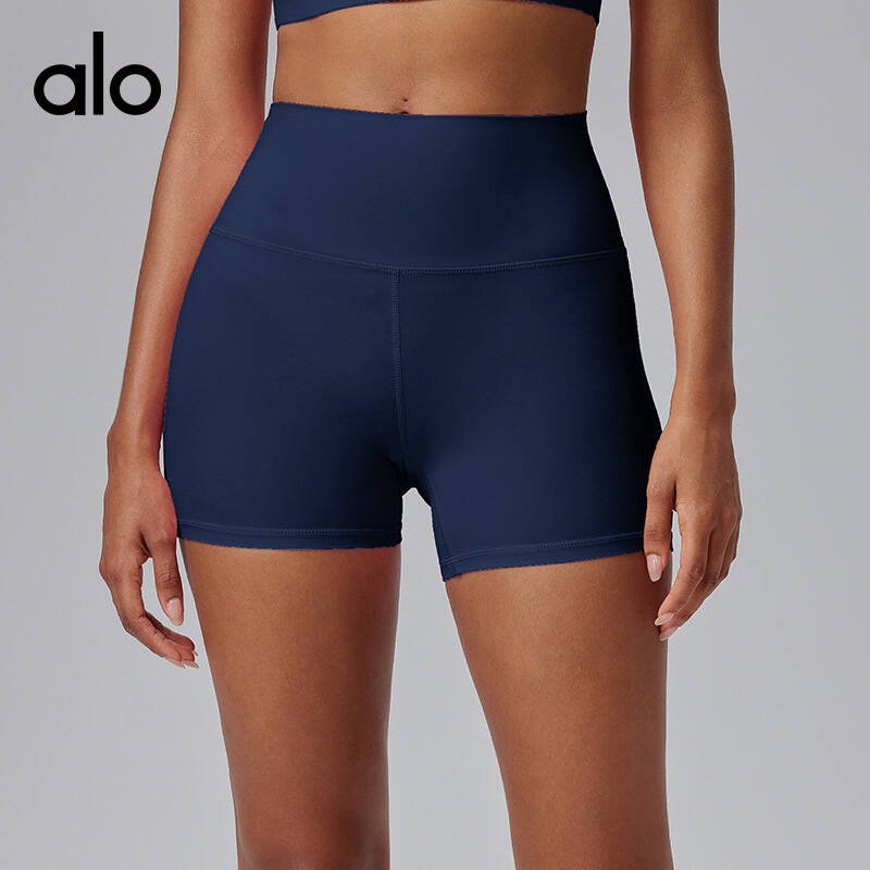 Alo shorts entrenamiento rosa verde marino