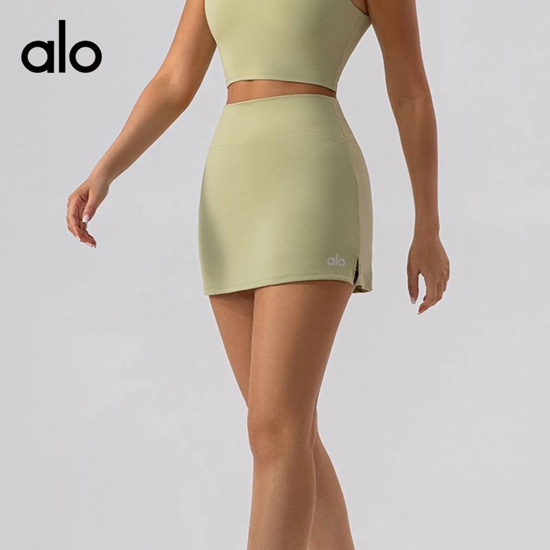 Alo skirt studio brown