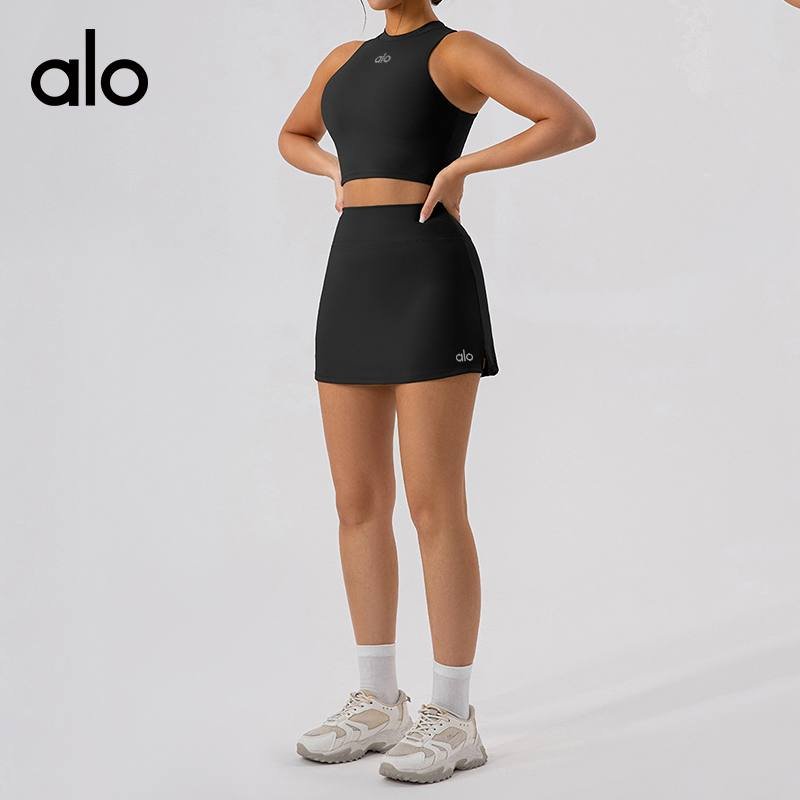 Alo skirt studio brown