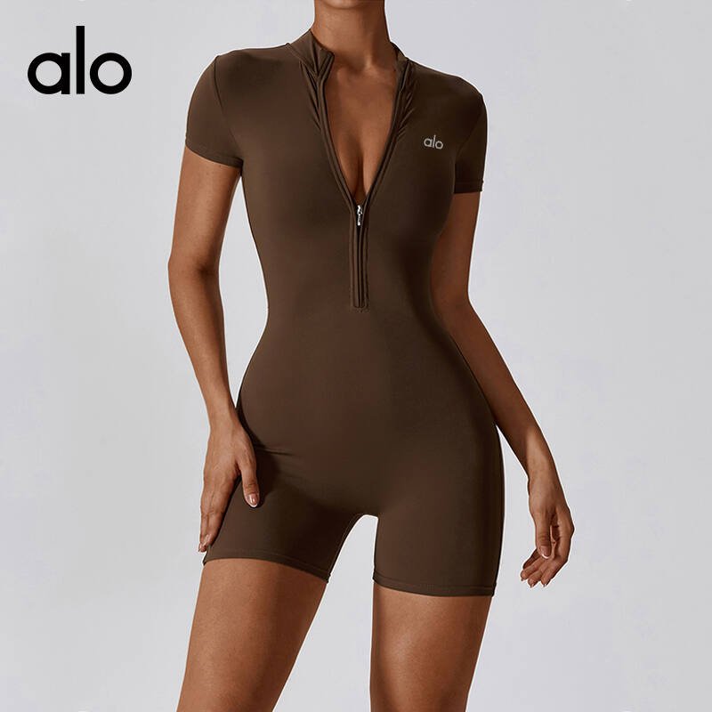 Ensemble Alo studio bleu clair et marron