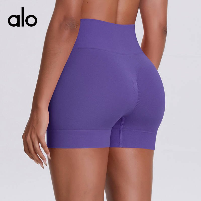 Alo shorts training purple