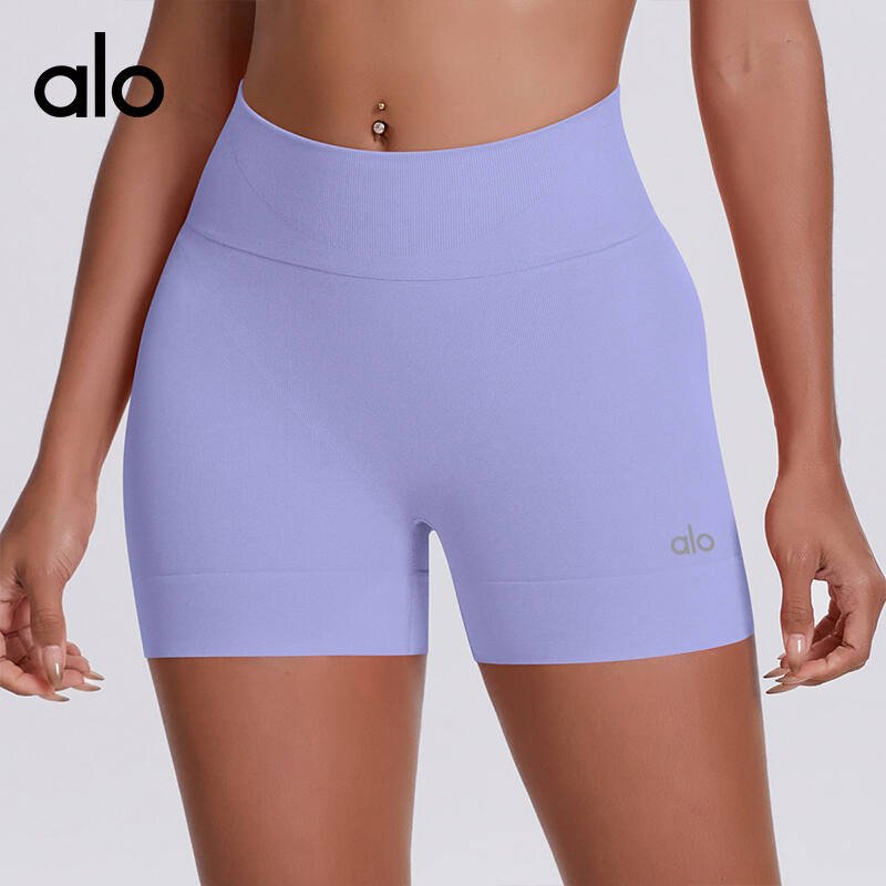 Alo shorts training purple