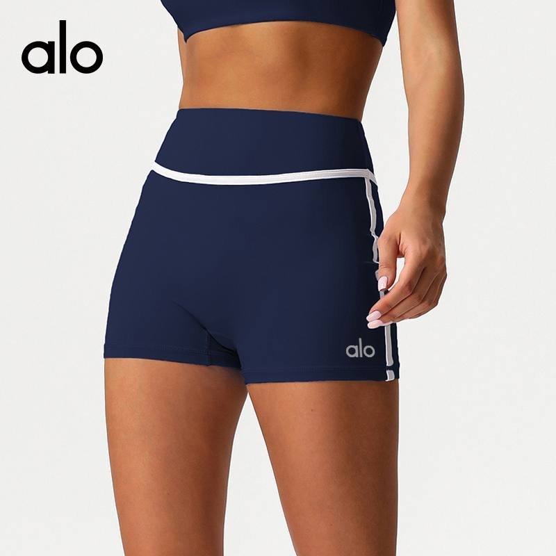Pantaloncini allenamento Alo blu navy