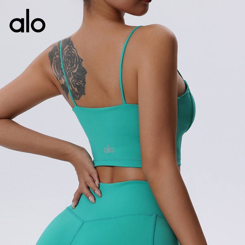 Alo tanque yoga rosa