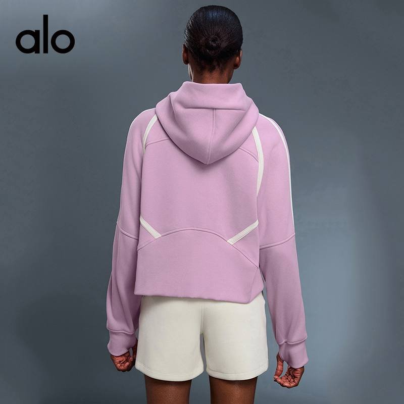 Alo jacket lounge brown