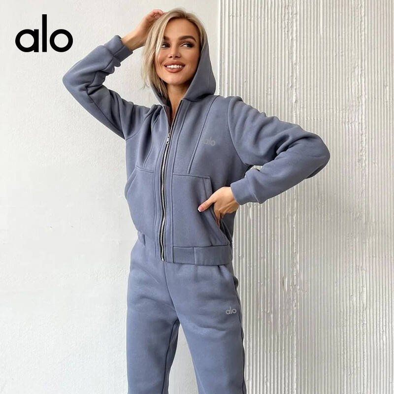 Giacca Alo Accolade lounge bianca e grigia