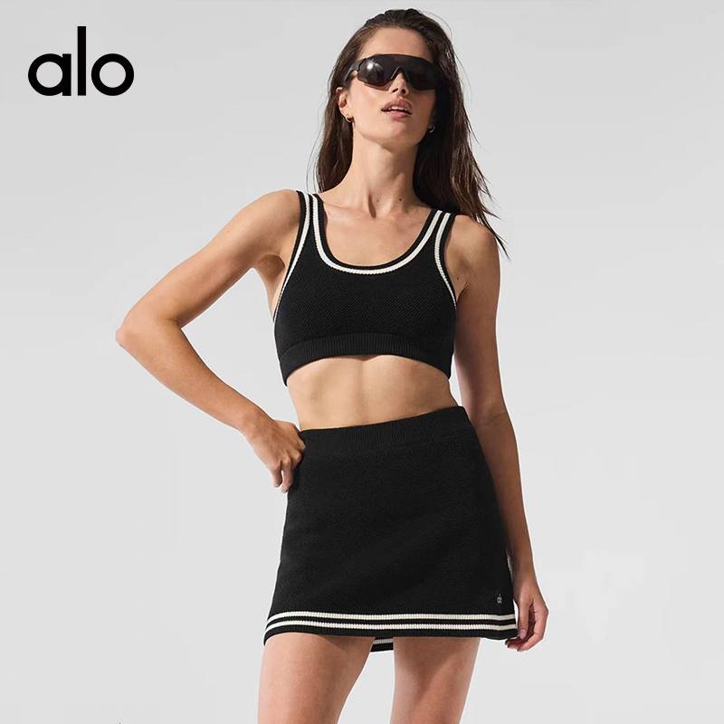 Alo sports bra studio ivory