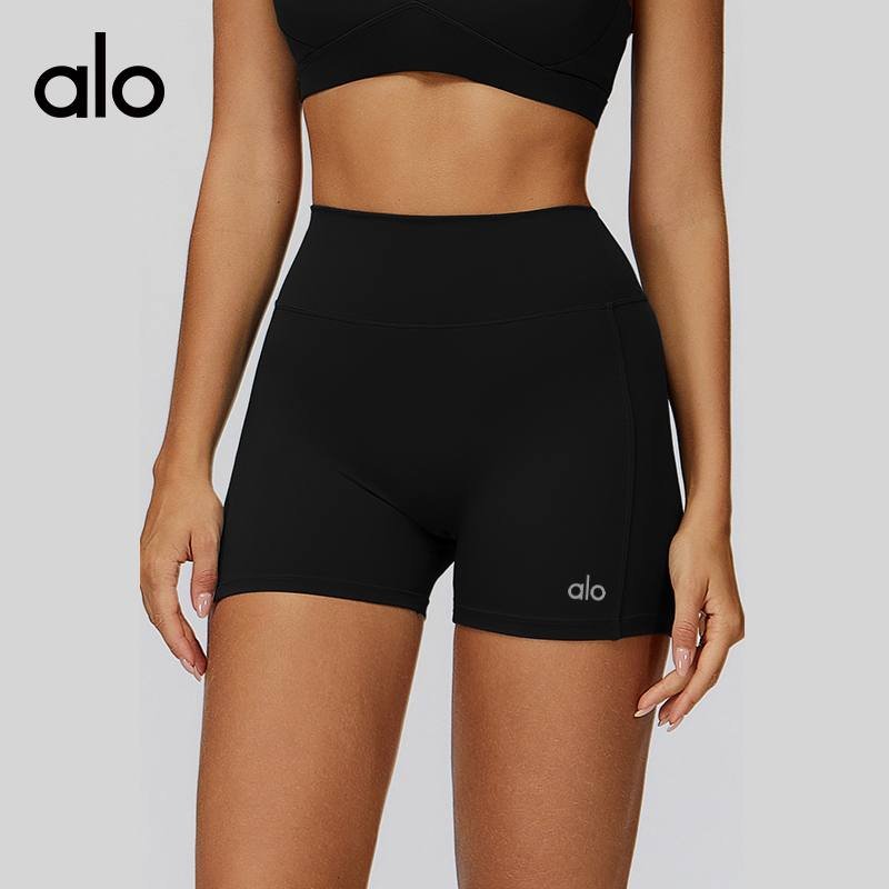 Short de yoga Alo bleu et mauve