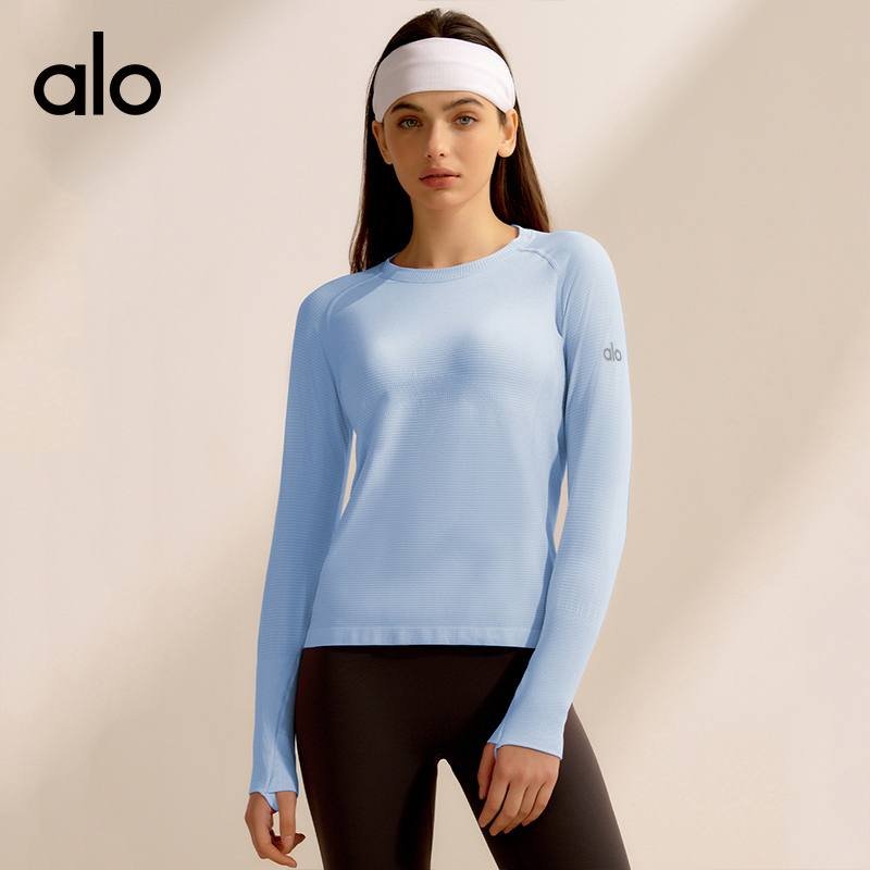 Alo yoga manches longues rose