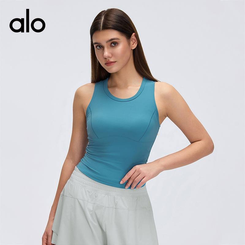 Alo tanque yoga rosa
