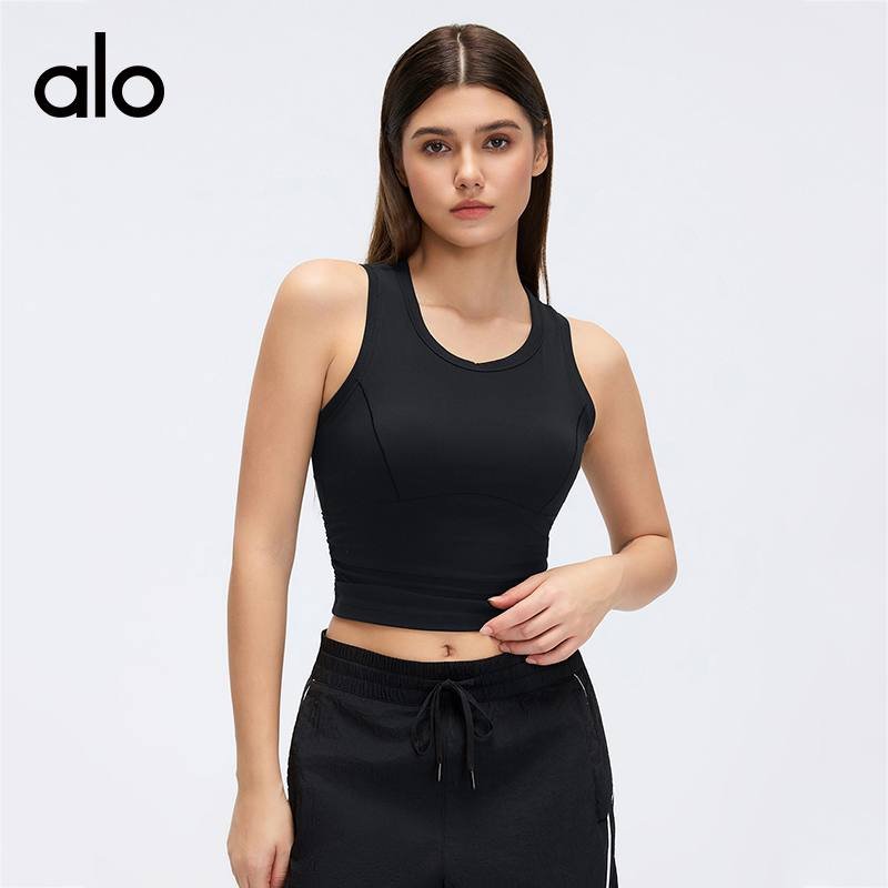 Alo tanque yoga rosa