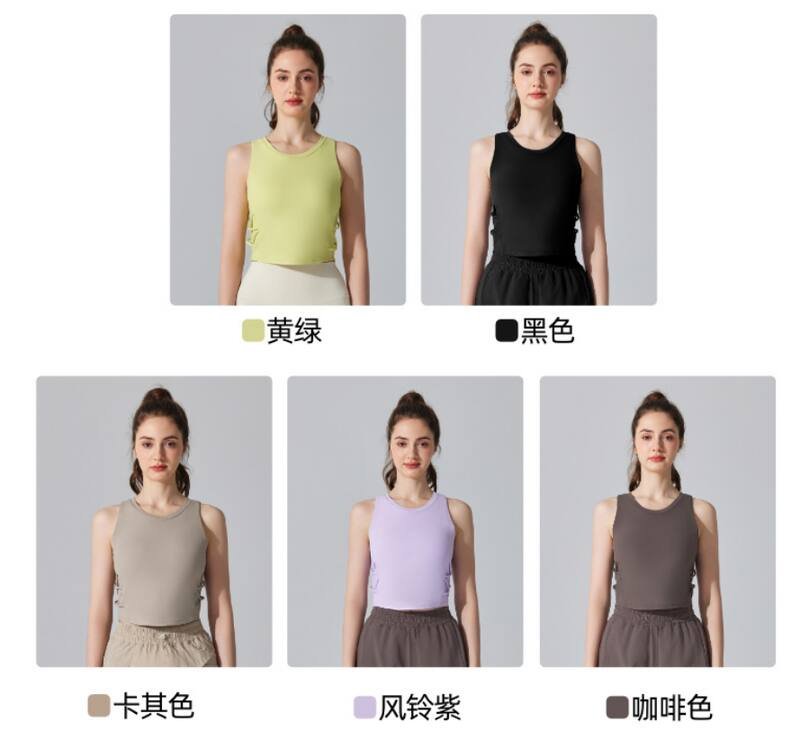 Lululemon tanque yoga preto