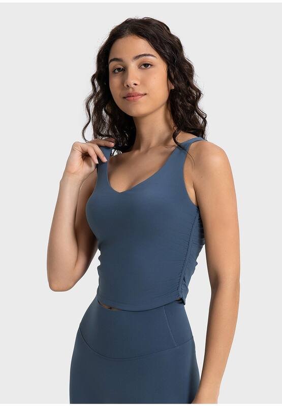 Debardeur Lululemon yoga bleu