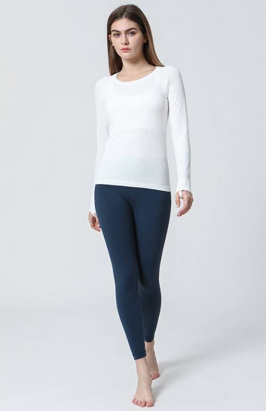 Lululemon run manga larga negro