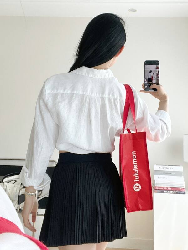 Falda Lulu Lululemon Varsity Mujer s