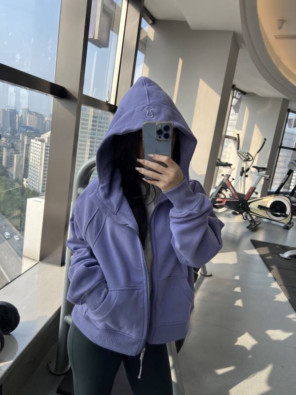 Lululemon Giacca scuba per tutti i giorni lavanda