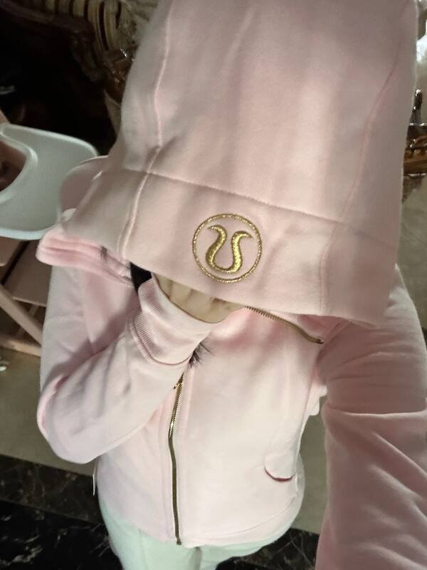 Lululemon Chaqueta de buceo lounge rosa