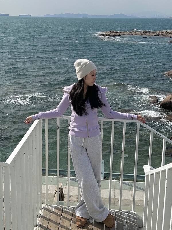Lululemon Scuba jaqueta lounge lavanda