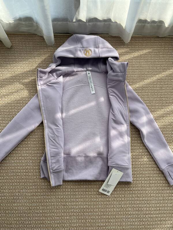 Lululemon veste lounge lilas violet