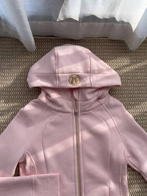 Lululemon chaqueta salon rosa