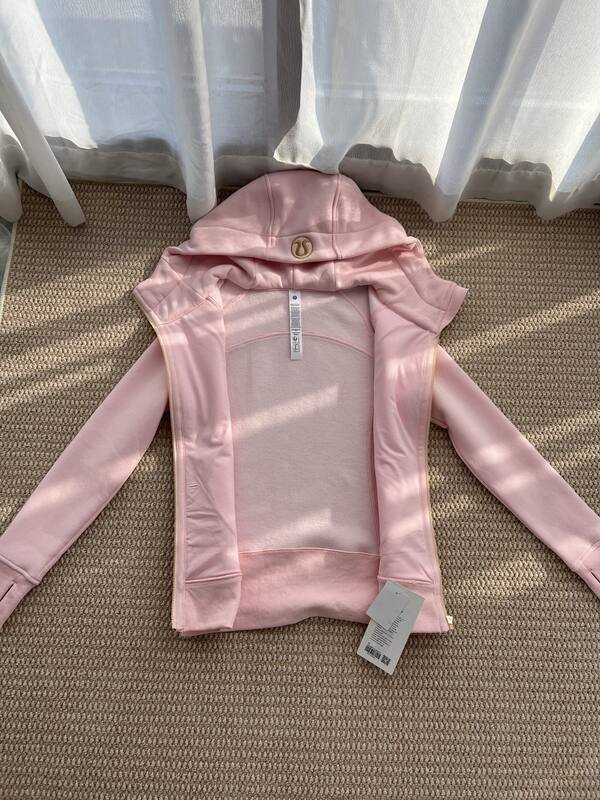 Lululemon chaqueta salon rosa