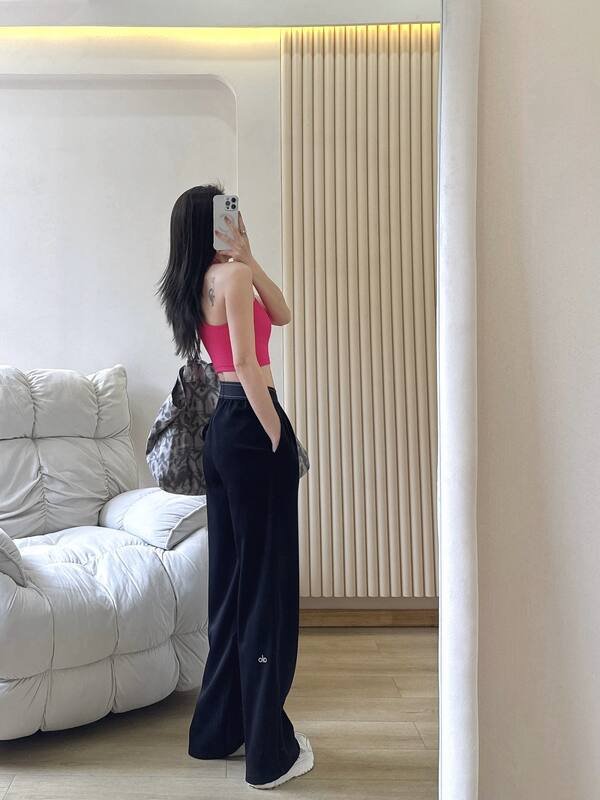 Alo tanque yoga rosa