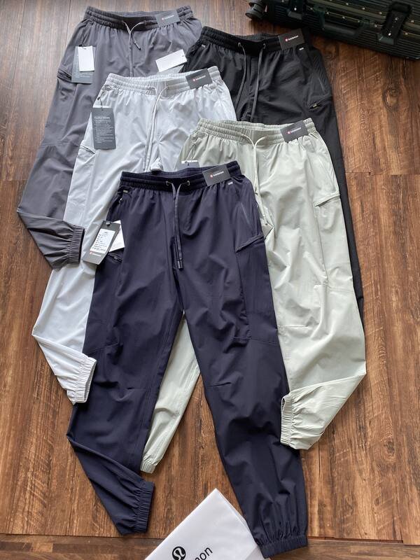 Lulu Men's Bottoms Licenca Lululemon para treinar