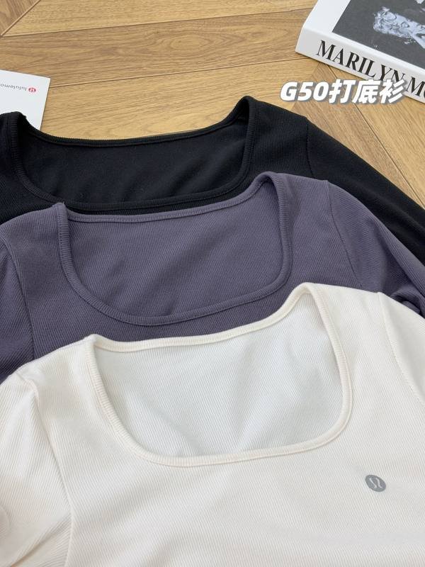 Lululemon manga larga todos los dias negro