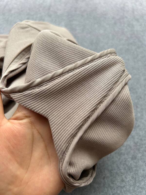 Alo long sleeve yoga taupe