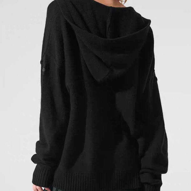 Chaqueta Alo lounge negra