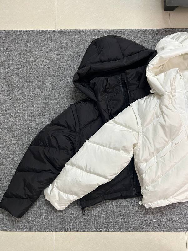 Chaqueta Alo Cuadros colgantes en blanco y negro
