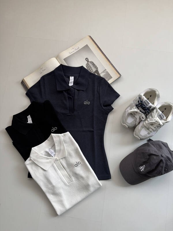 Alo t-shirt lounge white