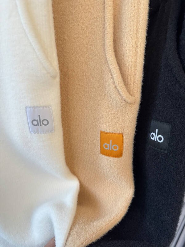 Pantaloni da uomo Alo lounge bianco beige e nero