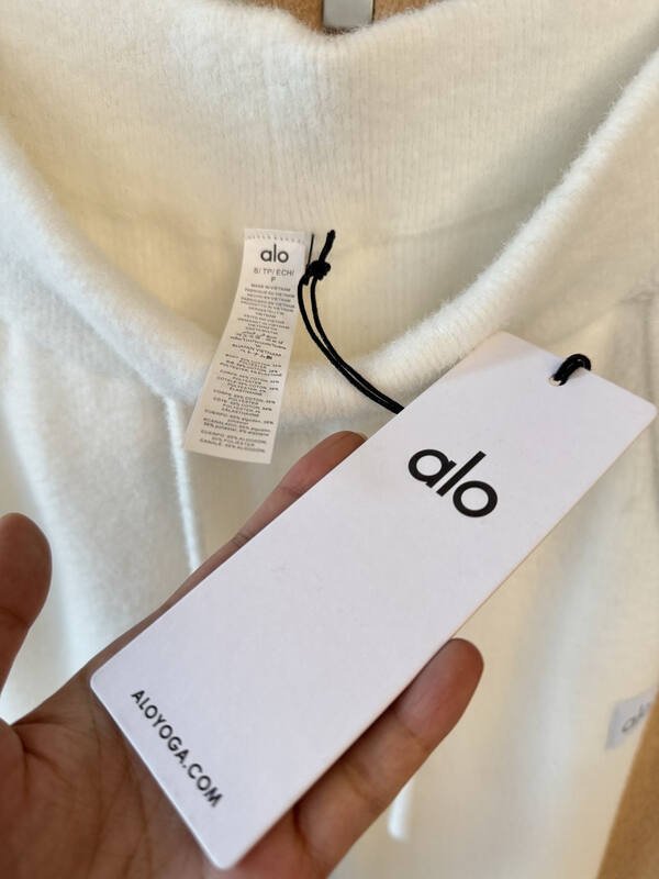 Pantaloni da uomo Alo lounge bianco beige e nero