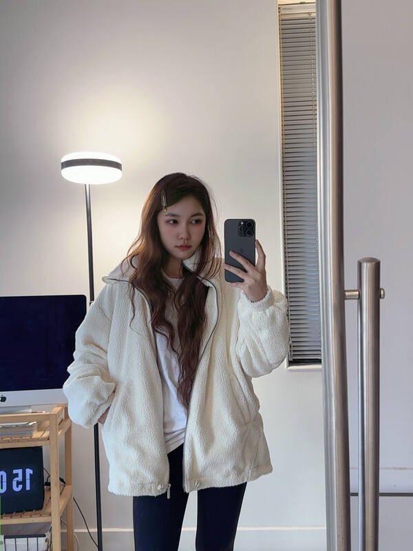 Giacca Lululemon lounge cream