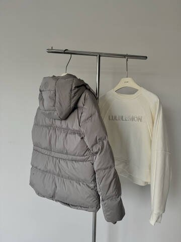 Lululemon Wunder Puff jacket everyday gray