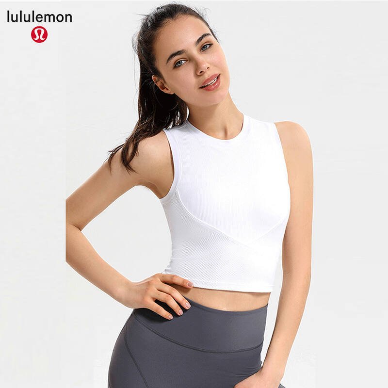 Lululemon debardeur yoga blanc