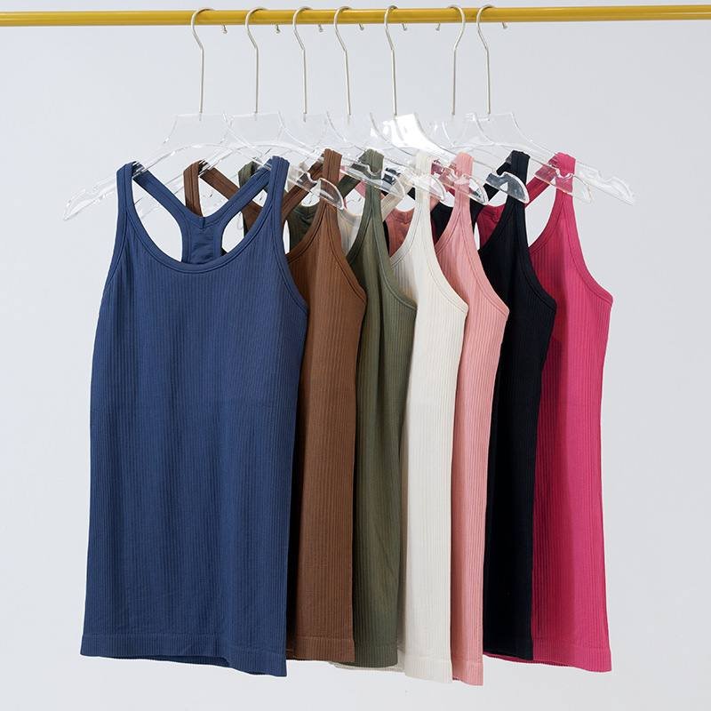 Lululemon tanque yoga azul