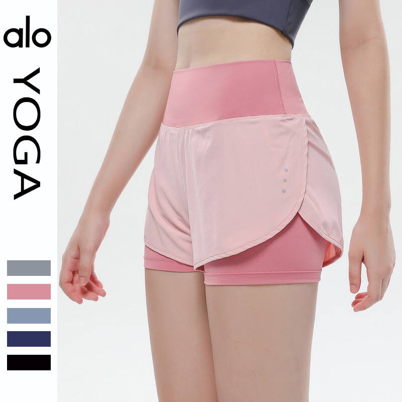 Short Alo run bleu-gris